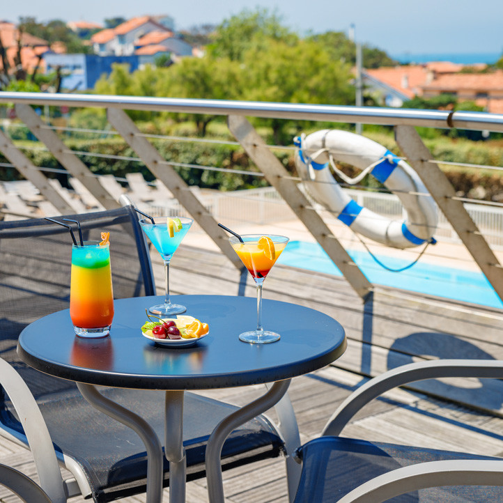 vacances village club anglet terrasse